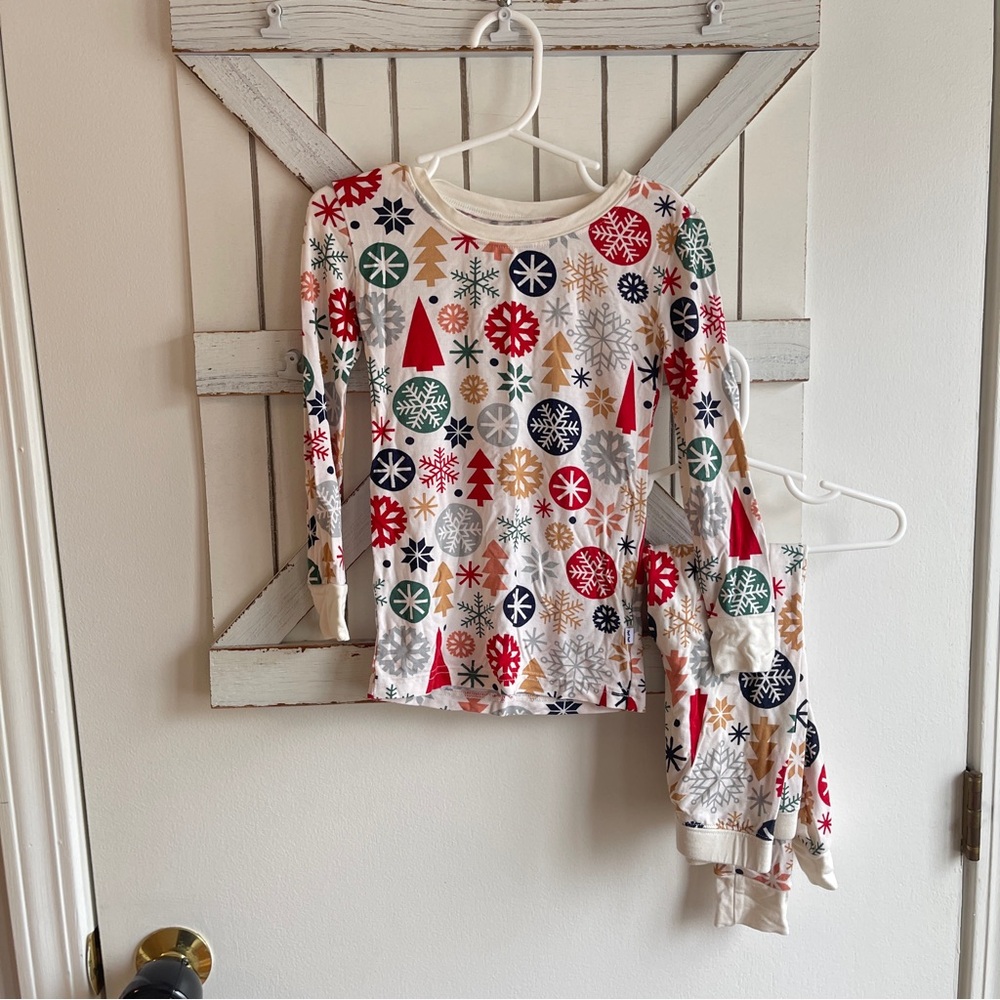 Little Sleepies Holiday Print Bamboo Pajama Set
